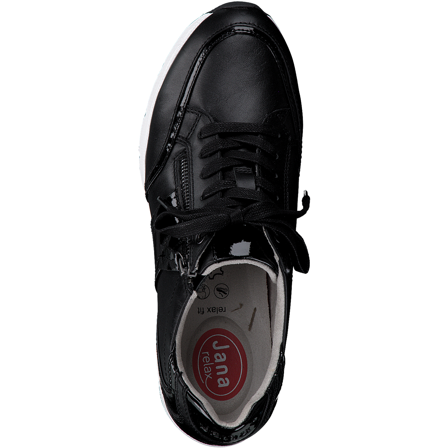 Zwarte Baccara-sneakers