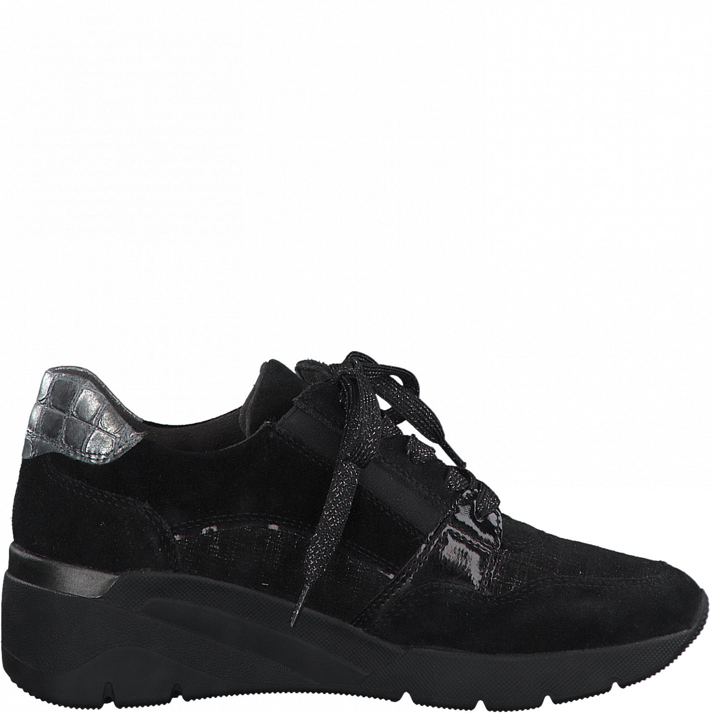 Zwarte Leirvik-sneakers