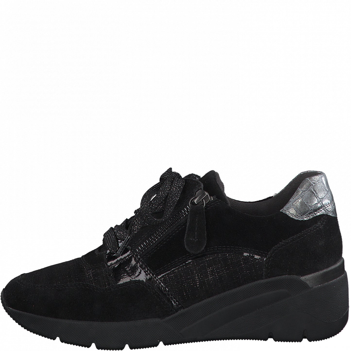 Zwarte Leirvik-sneakers