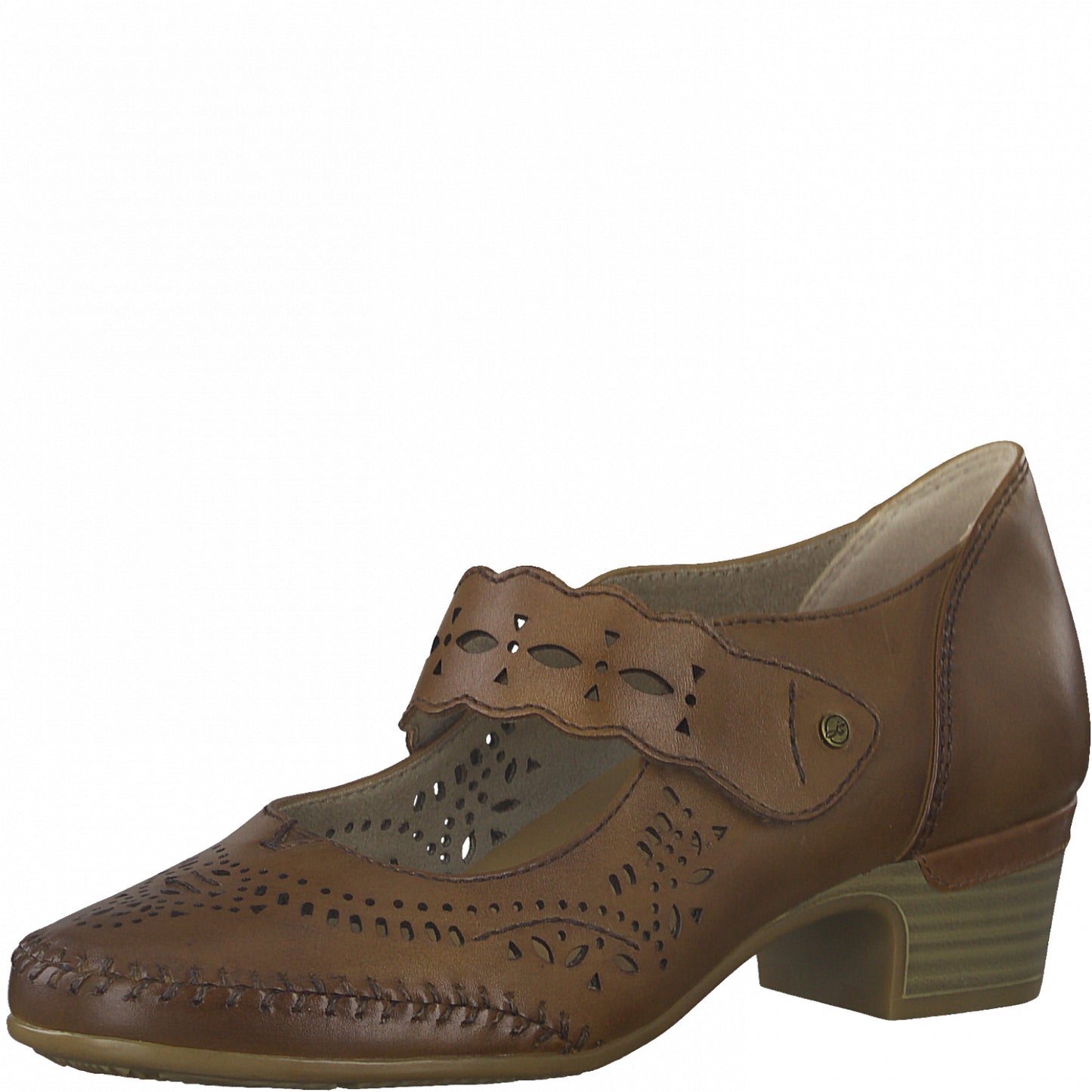 Bruine Bucharest-pumps