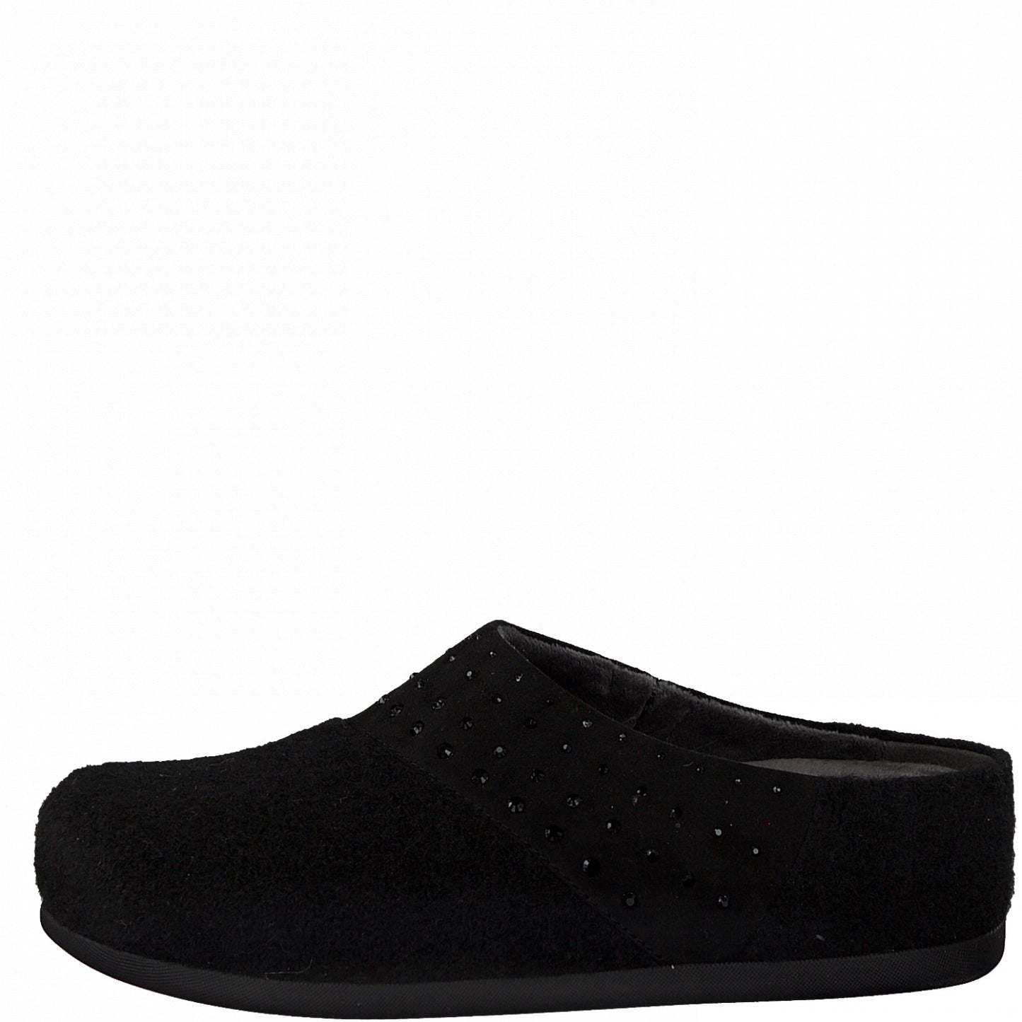 Verdalsora zwarte pantoffels