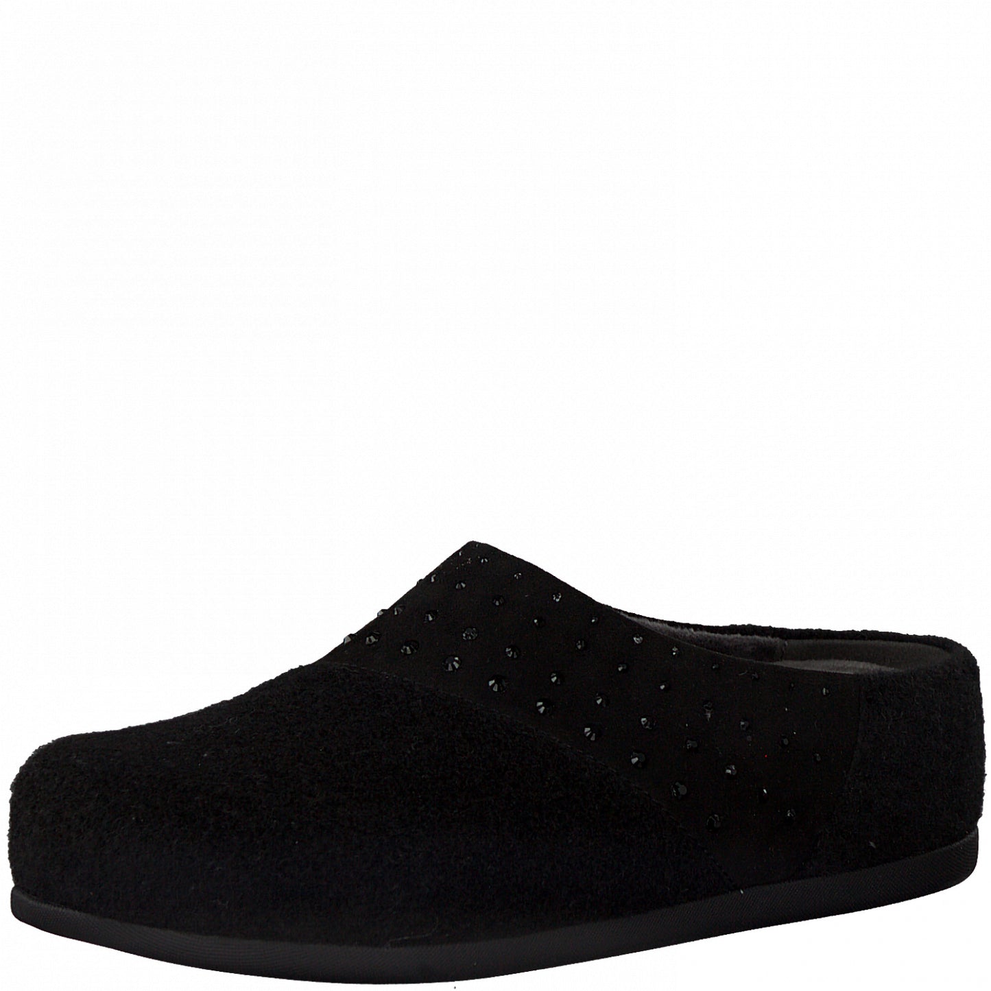Verdalsora zwarte pantoffels