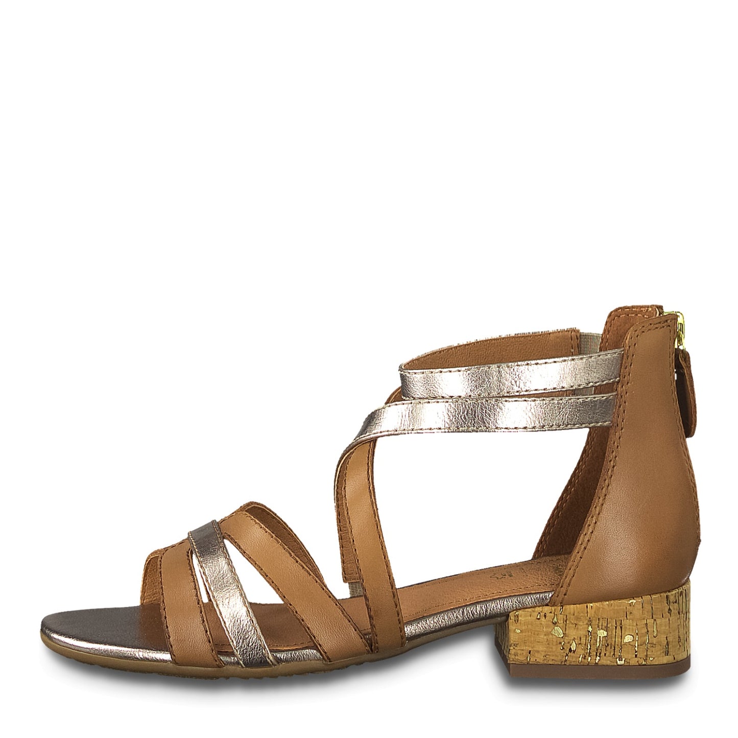 Braune Athener Sandalen