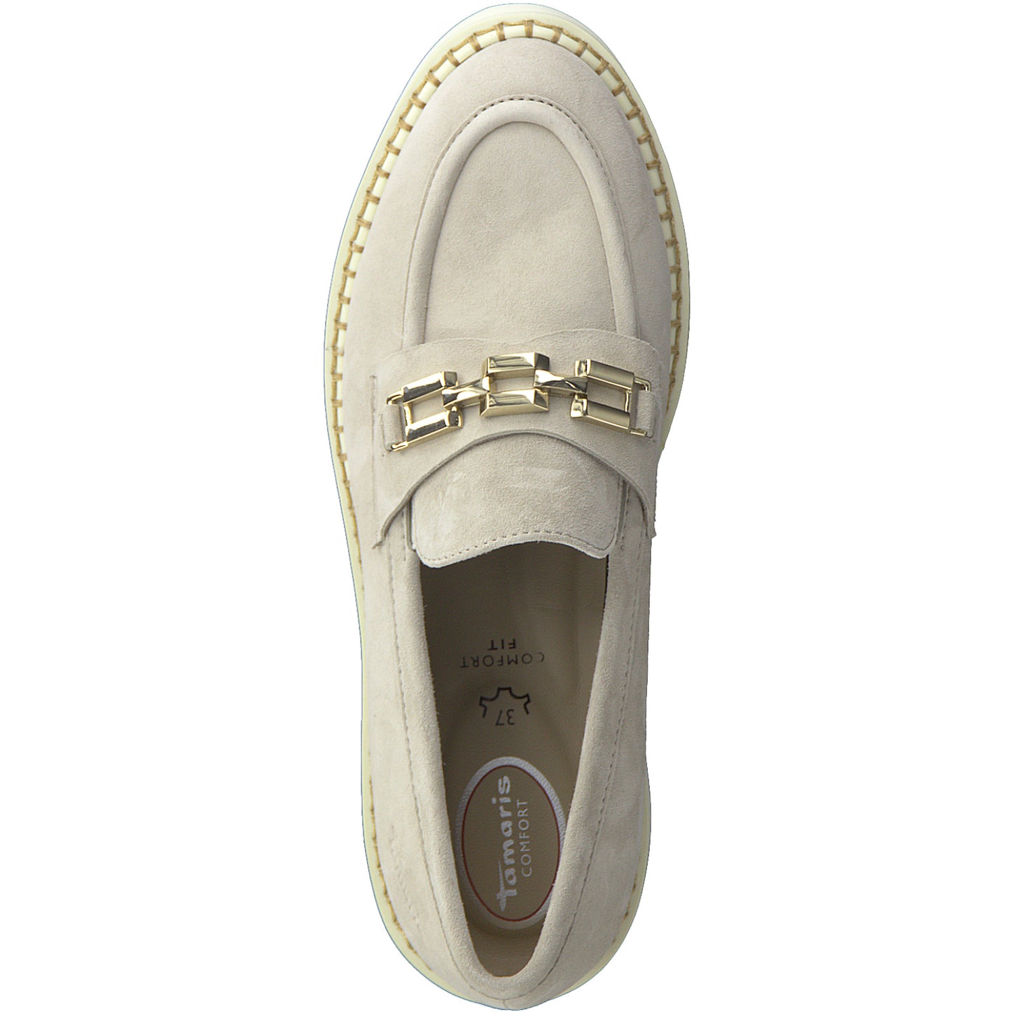 Beige Cannet-loafers
