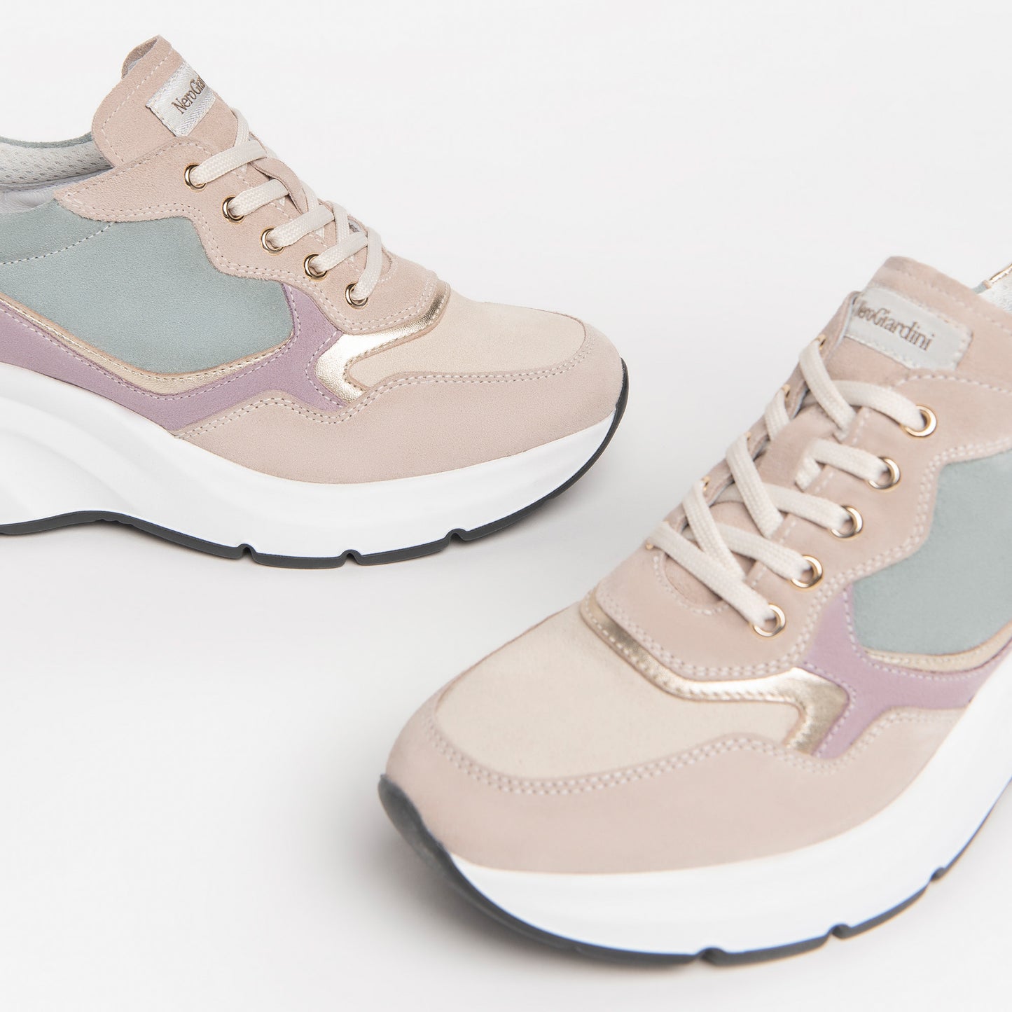 Beige Cagnes Turnschuhe