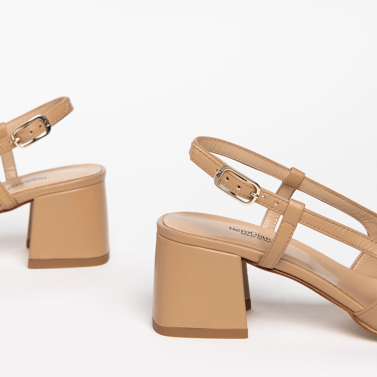 Beige Vallauris-pumps