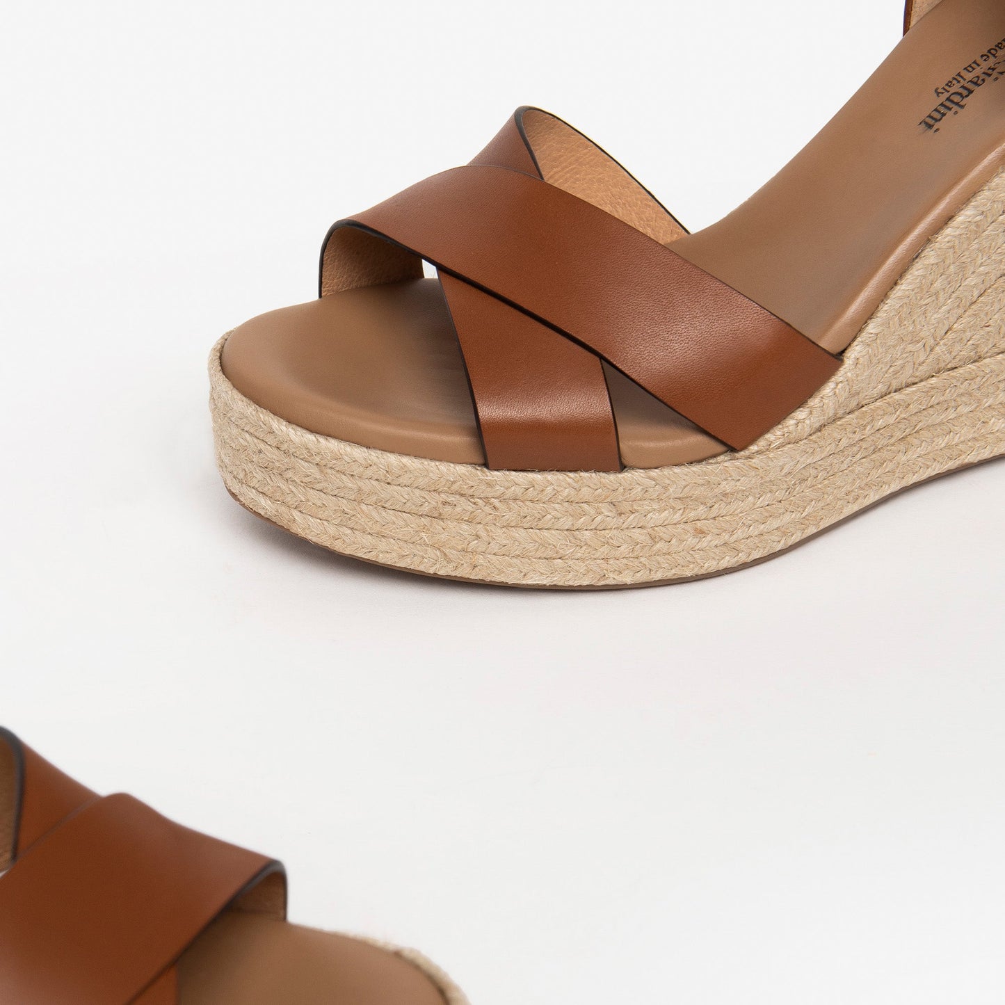 Soline Camel Sandalen