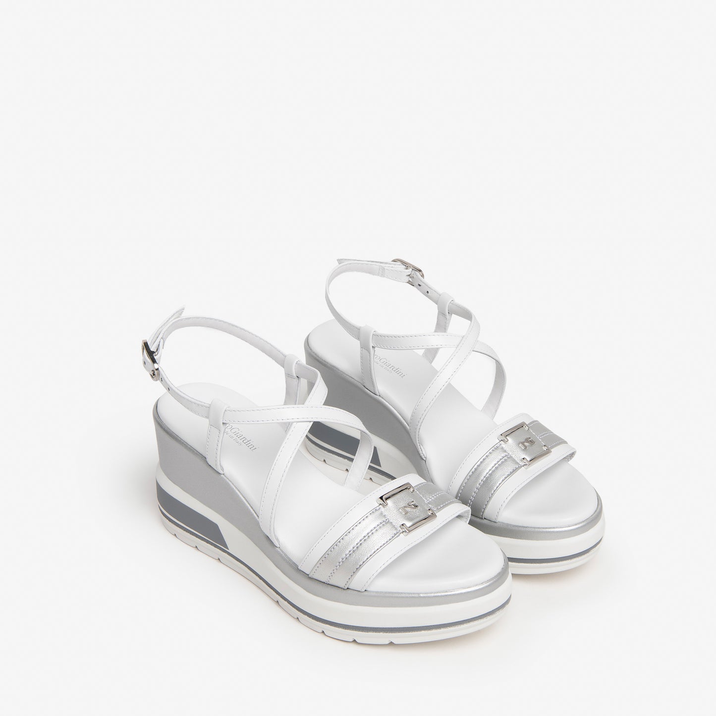 Witte Fuveau-sandalen