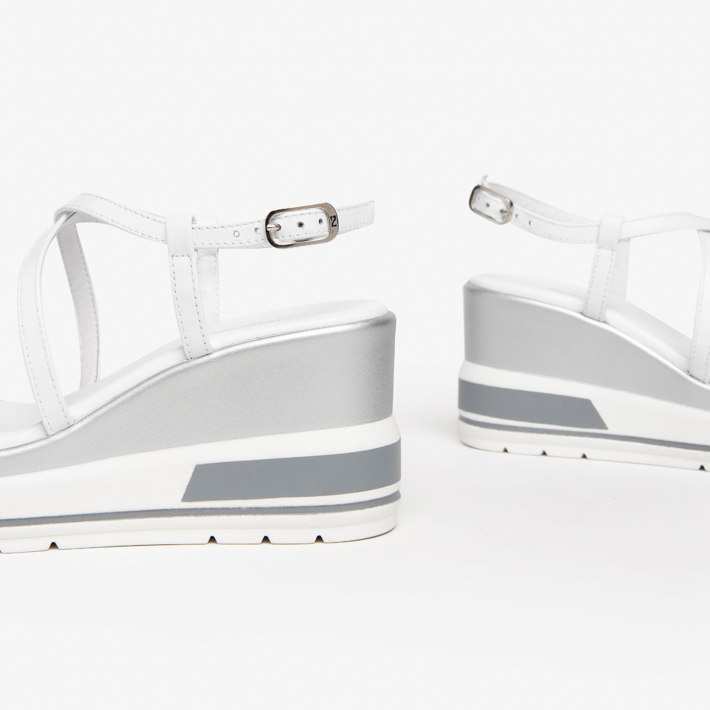 Witte Fuveau-sandalen