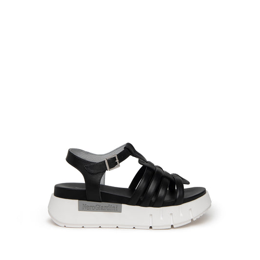 Zwarte Cabriès-sandalen