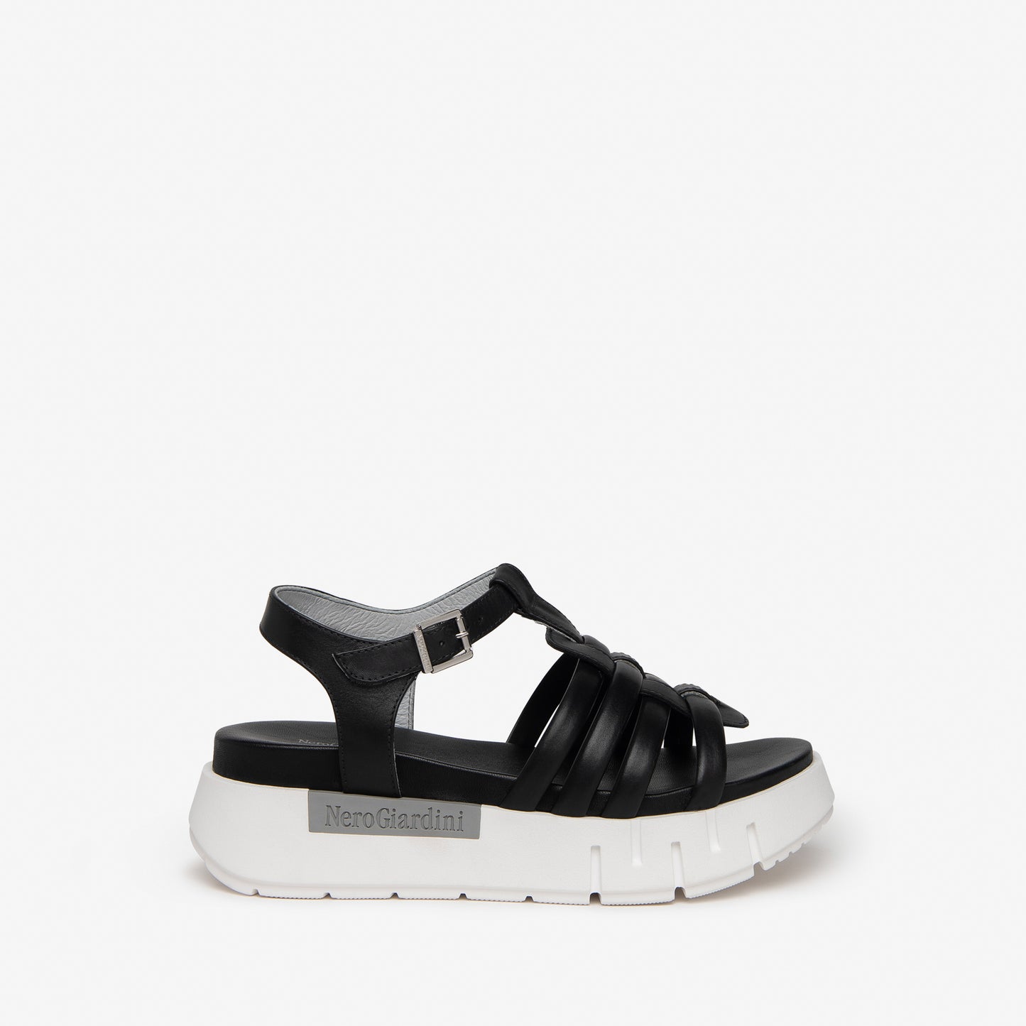 Schwarze Cabriès-Sandalen