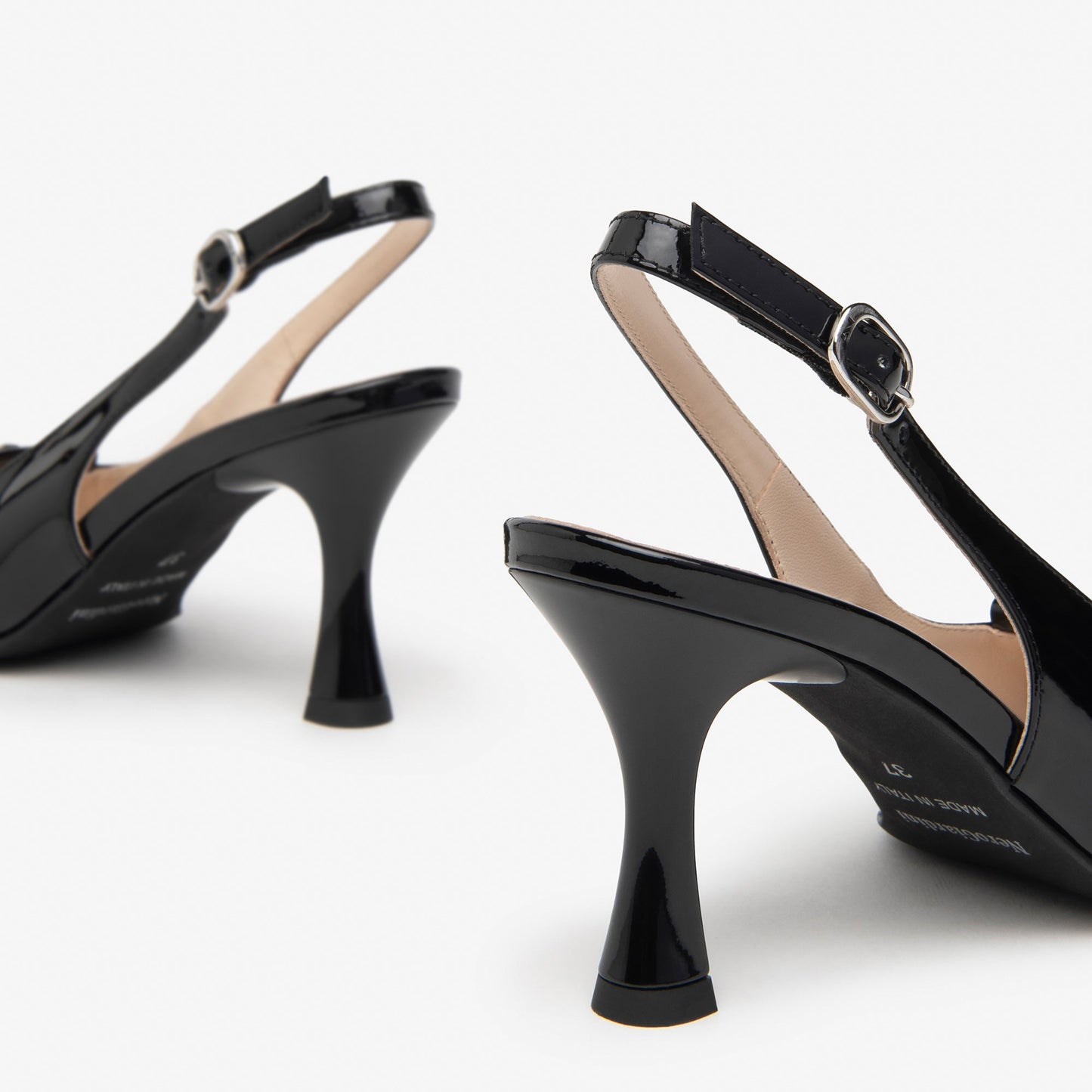 Schwarze Elvina-Pumps