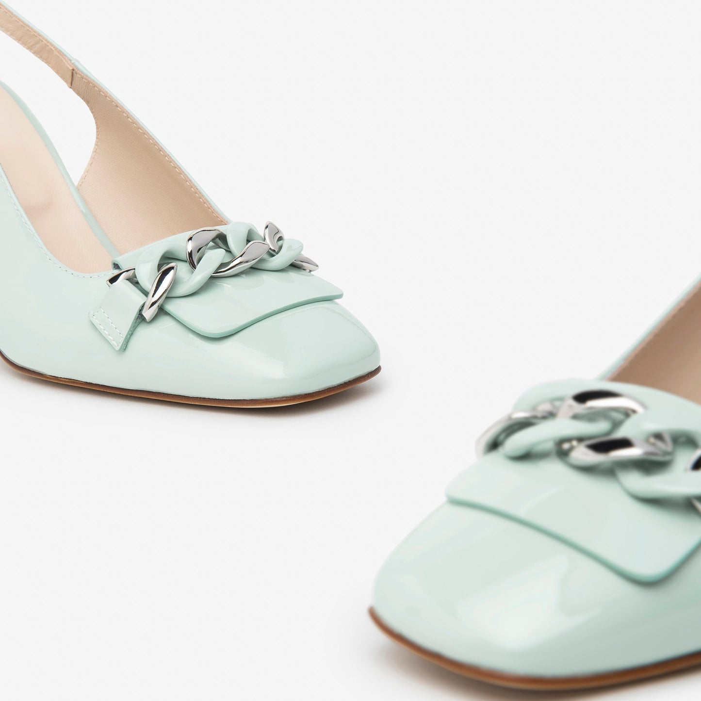 Melia turquoise pumps