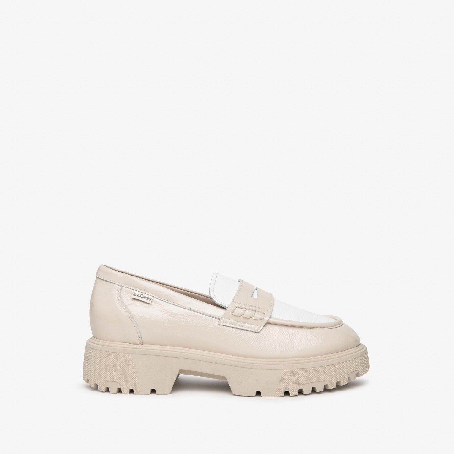 Estella beige loafers