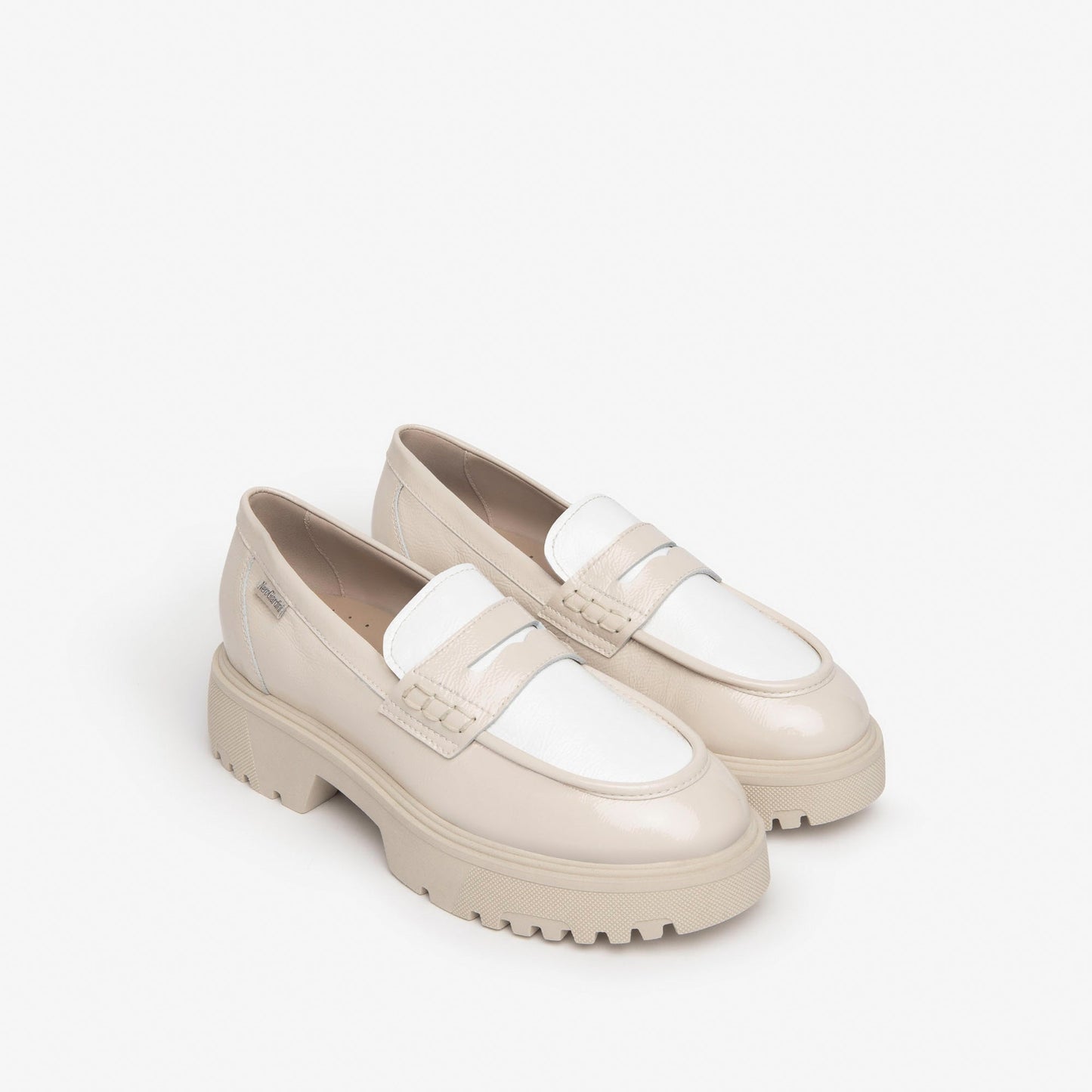 Estella beige loafers