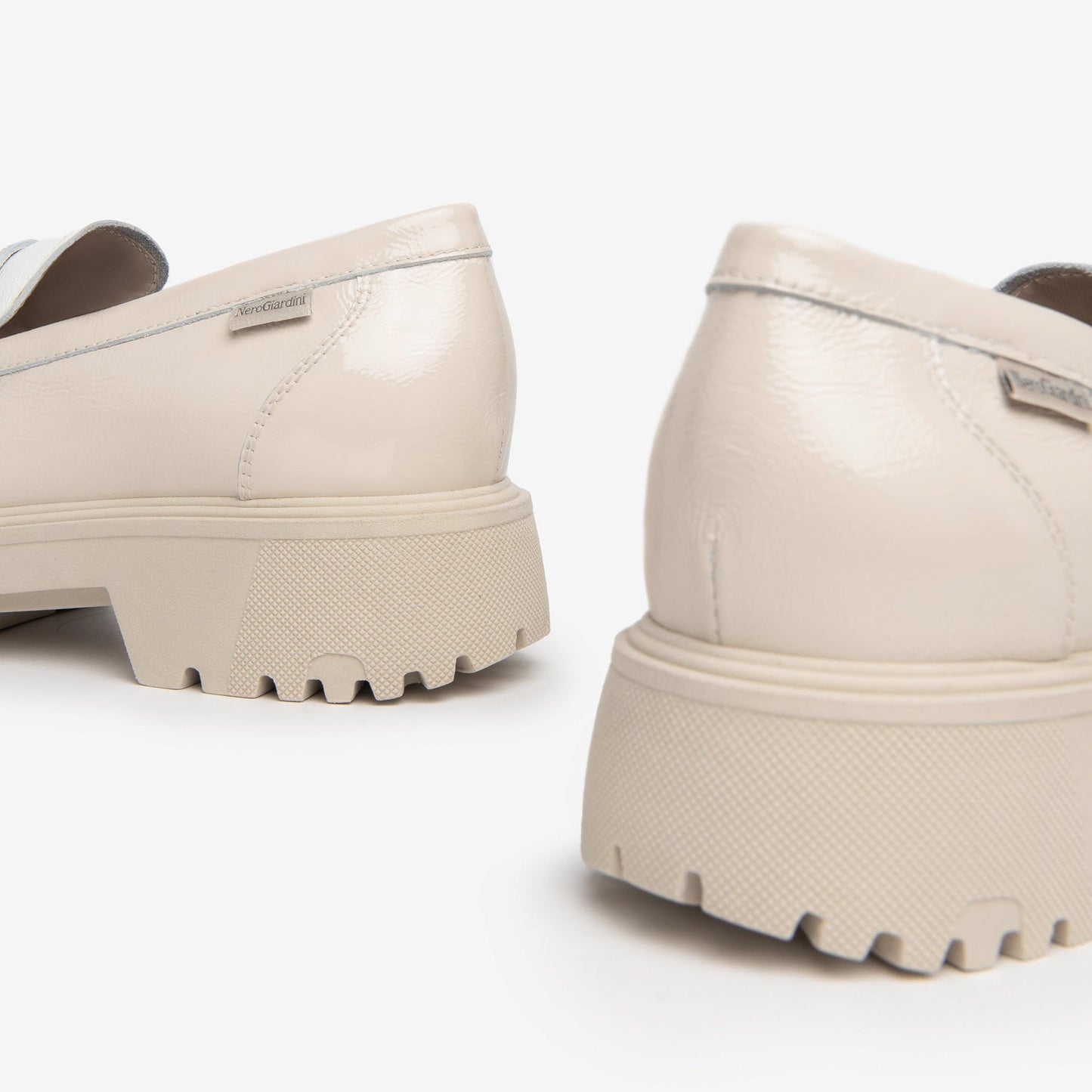 Estella beige loafers