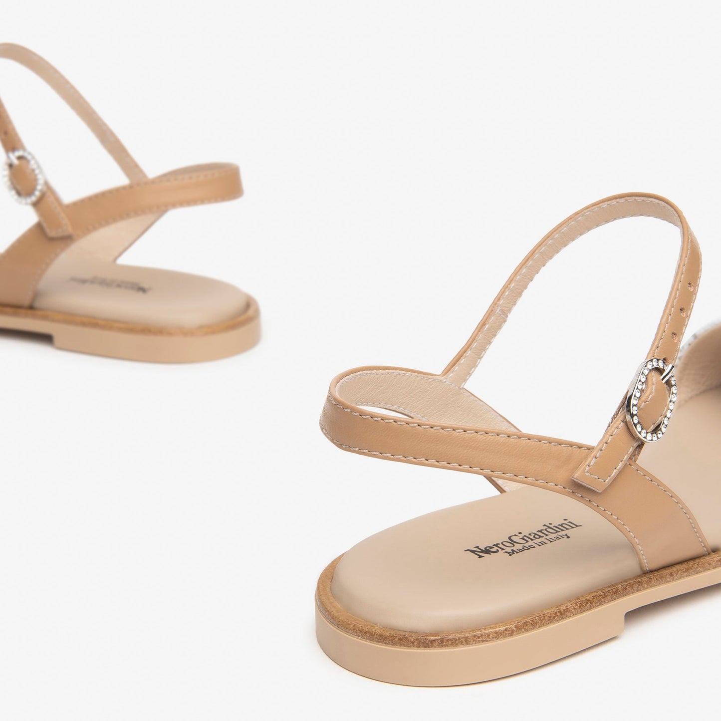 Méloé beige sandalen