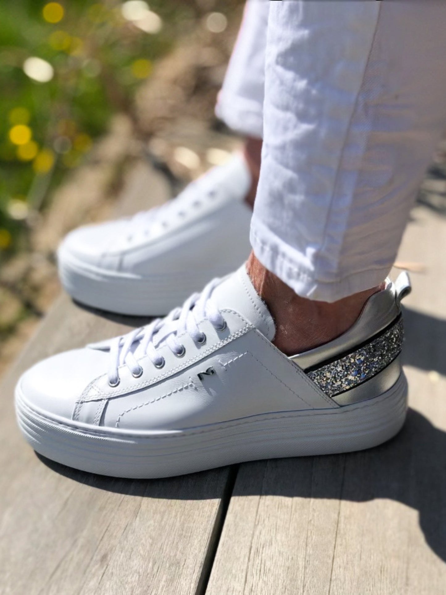Witte Caloundra-sneakers