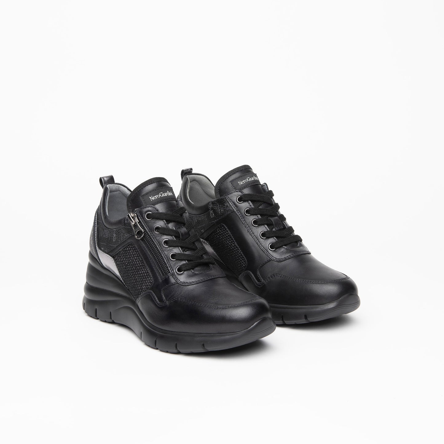 Zwarte Bakersfield-sneakers