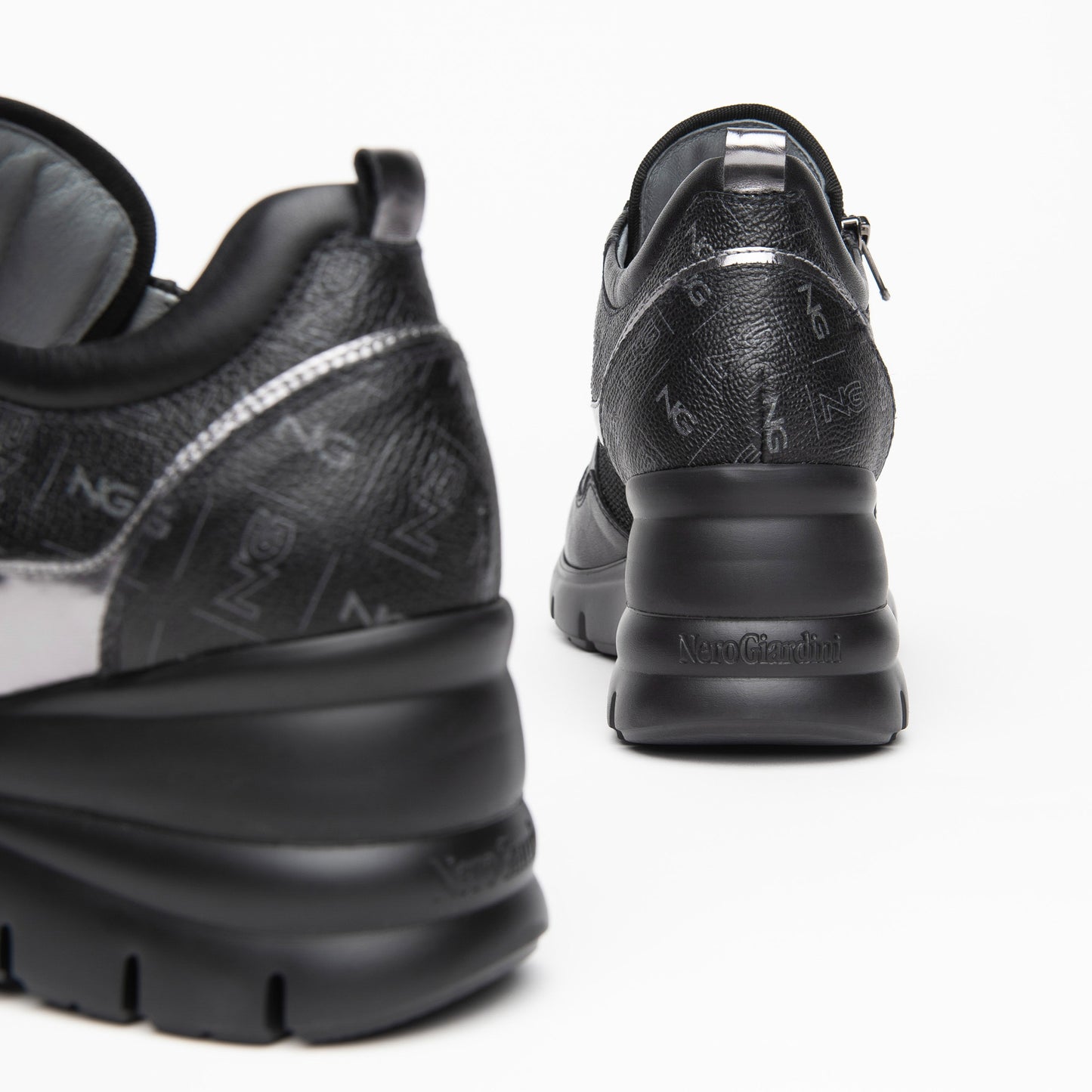 Zwarte Bakersfield-sneakers