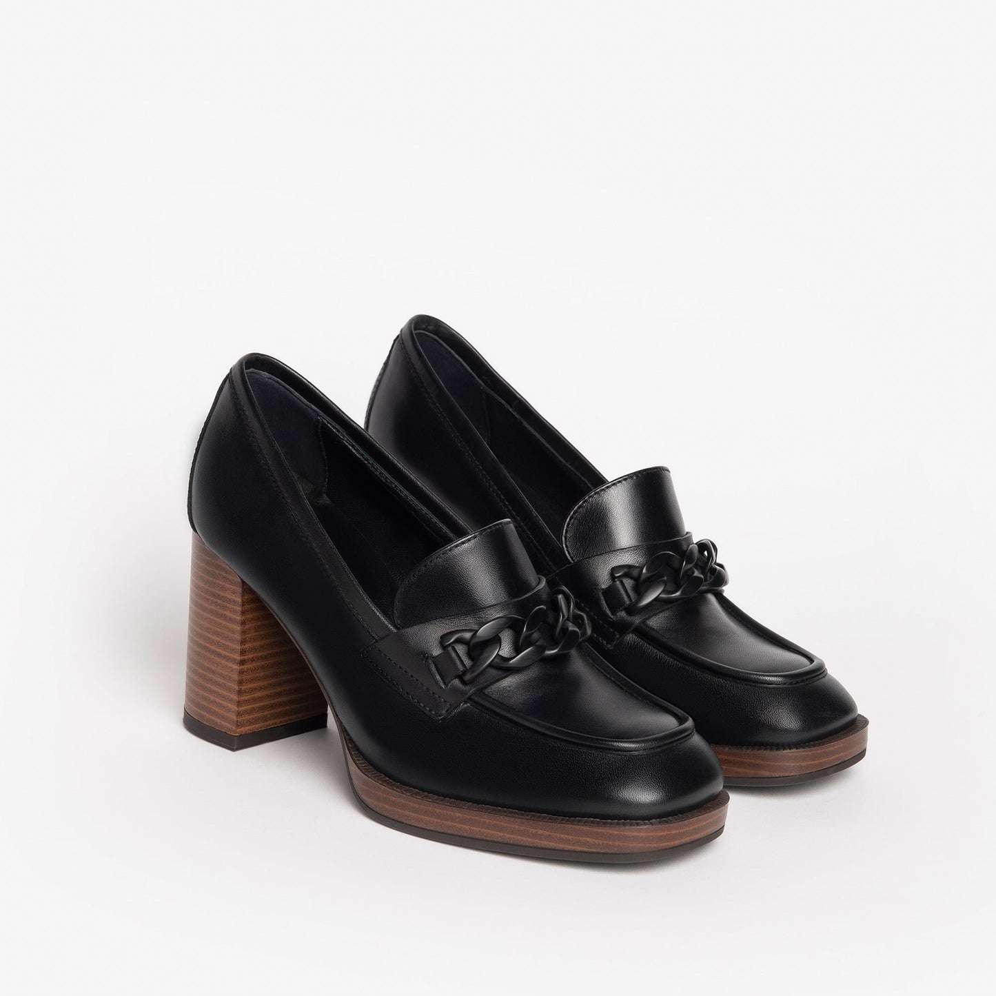 Zwarte Blaze-loafers