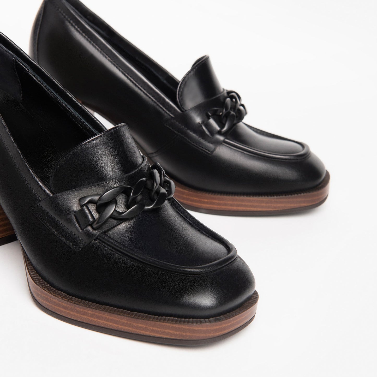Zwarte Blaze-loafers