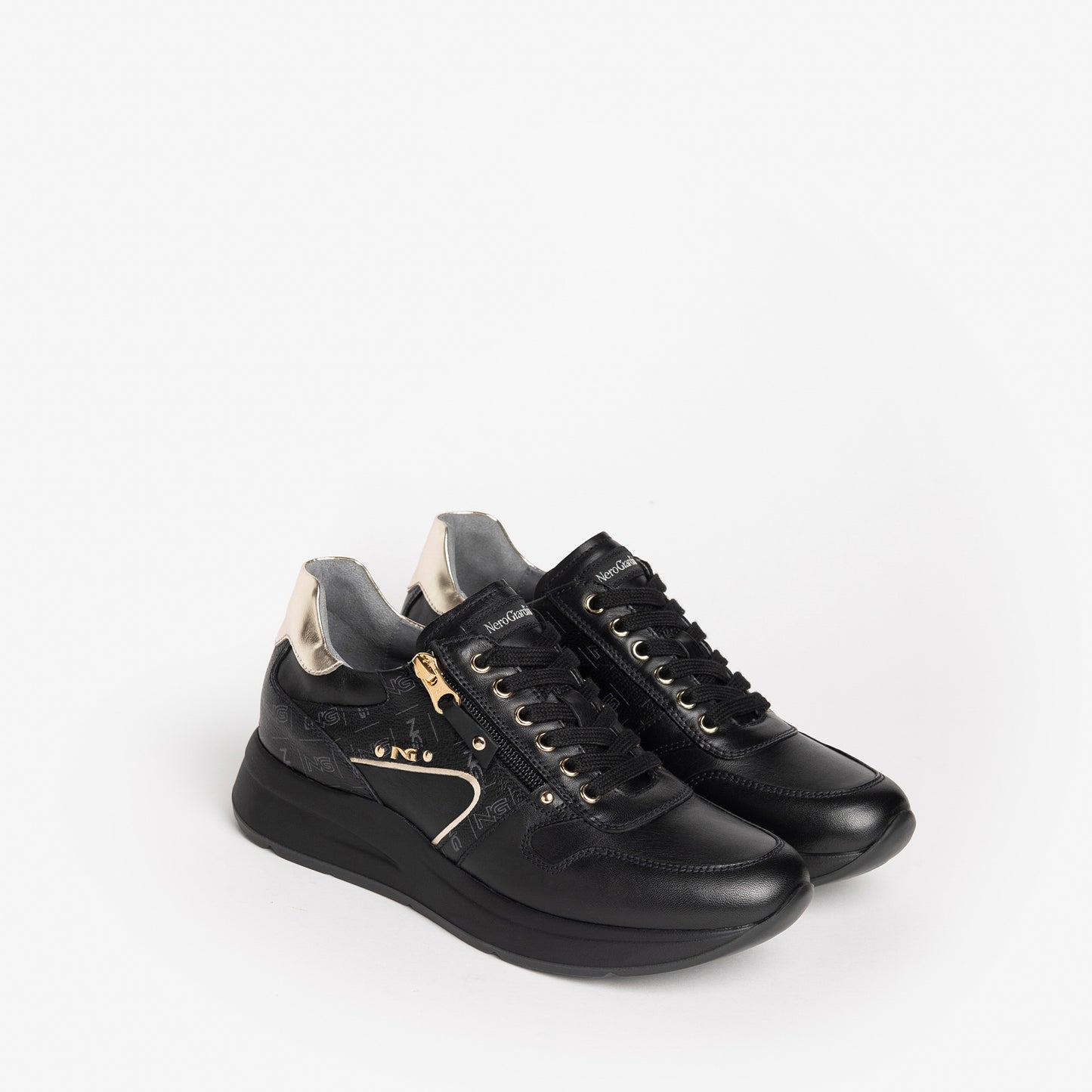 Zwarte Riverside-sneakers