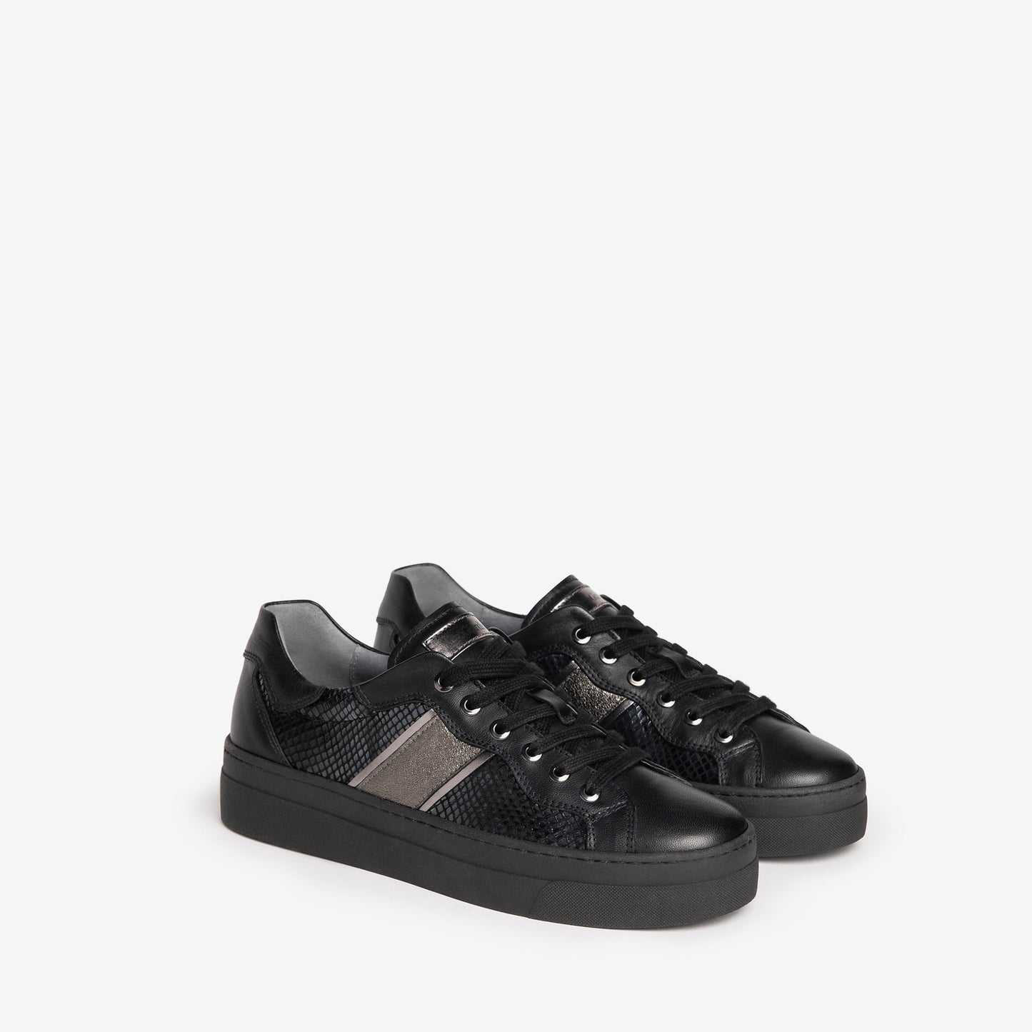 Zwarte Fremont-sneakers