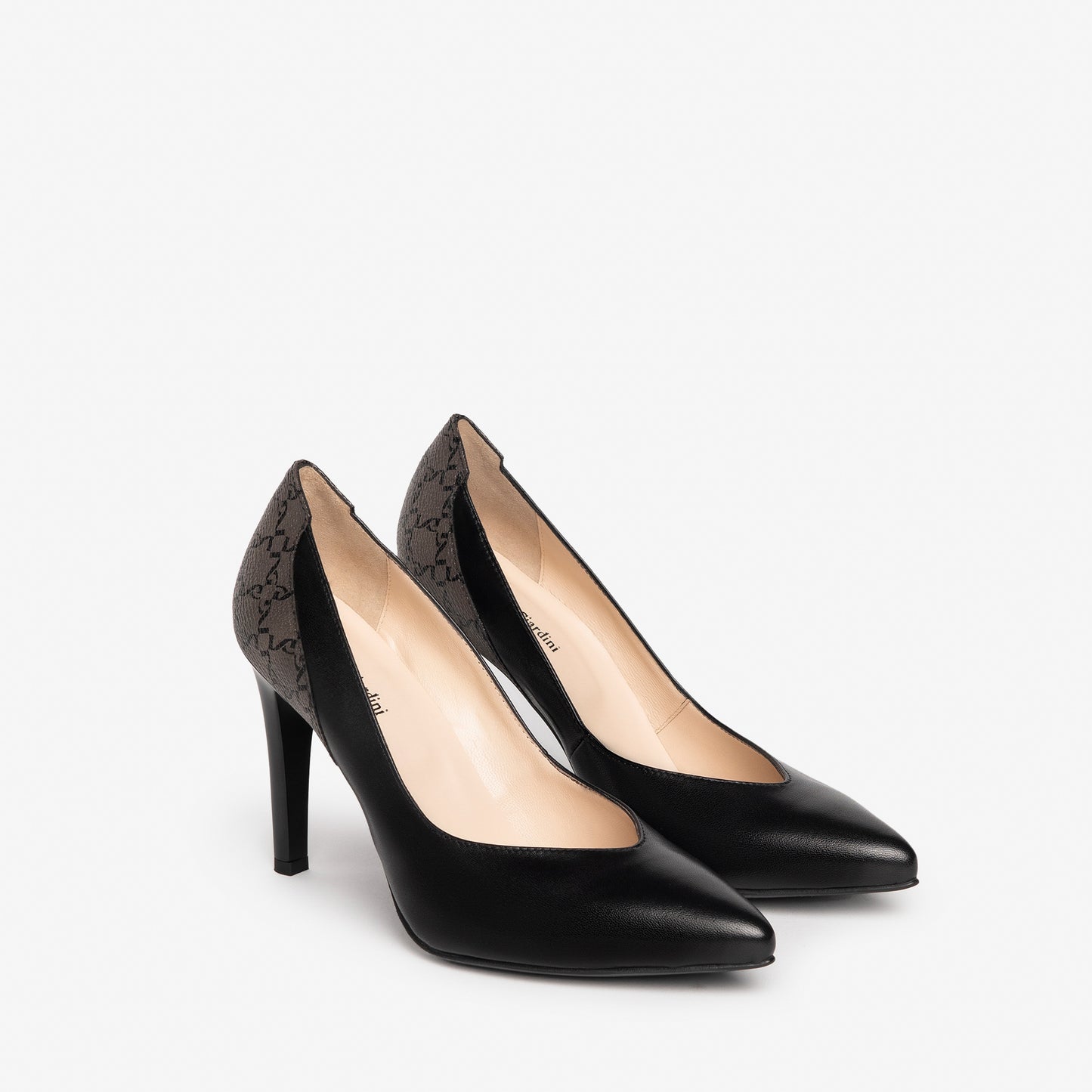 Zwarte Huntington-pumps