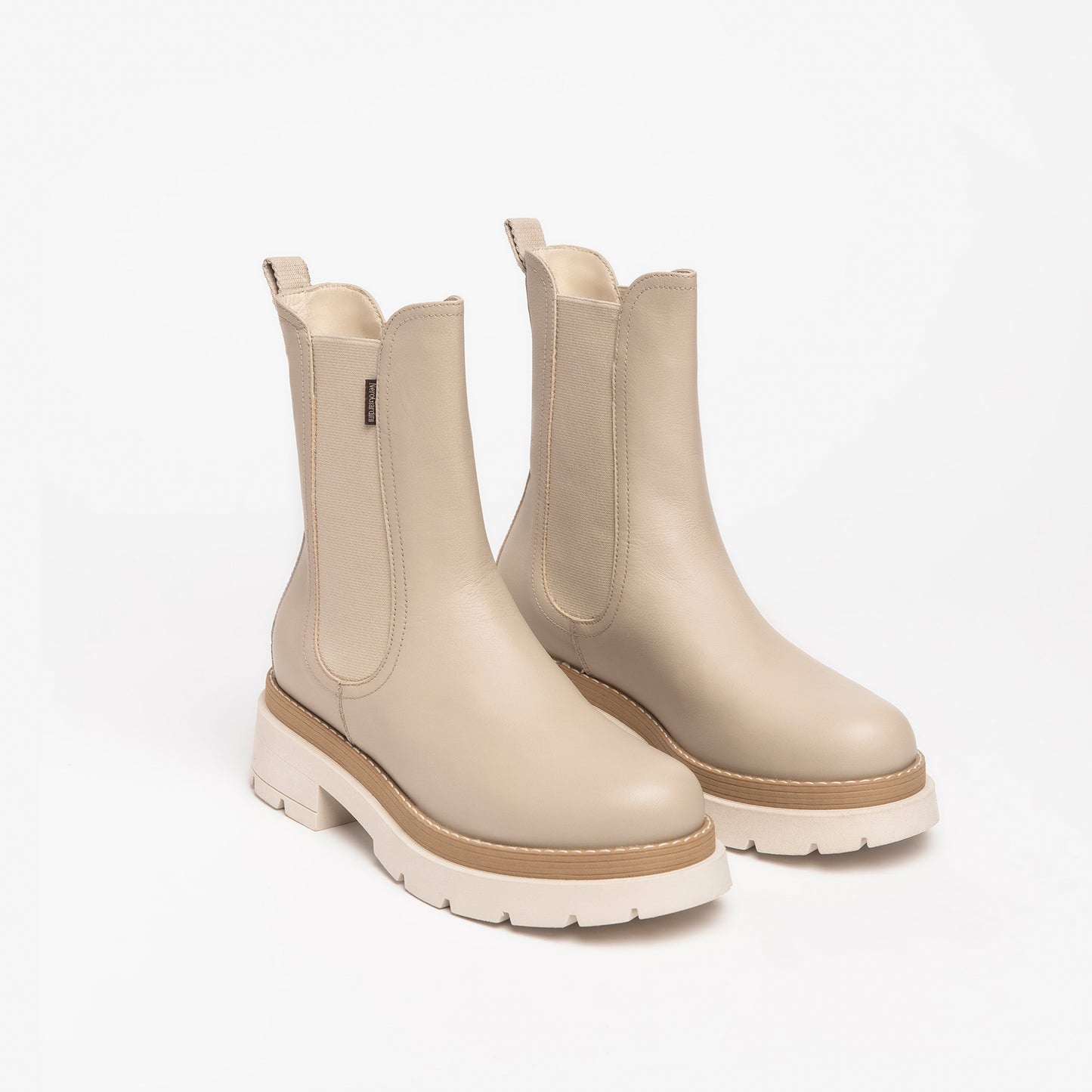 Beige Calico-laarzen