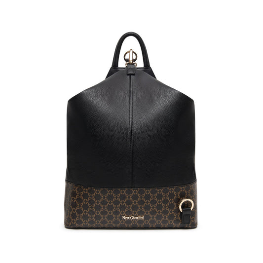 Sac Dos Noir NeroGiardini femmes nouvelle collection automne hiver 2023