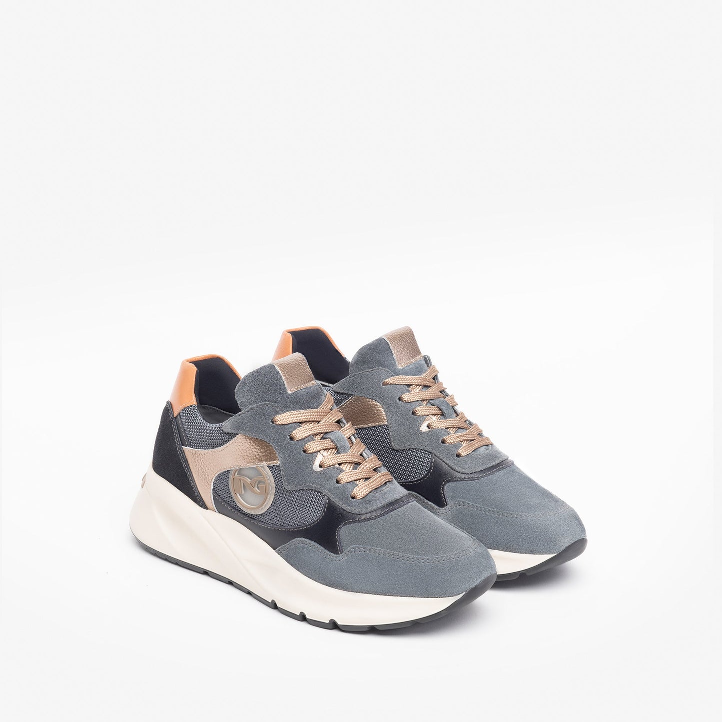 Blauwe Glendale-sneakers
