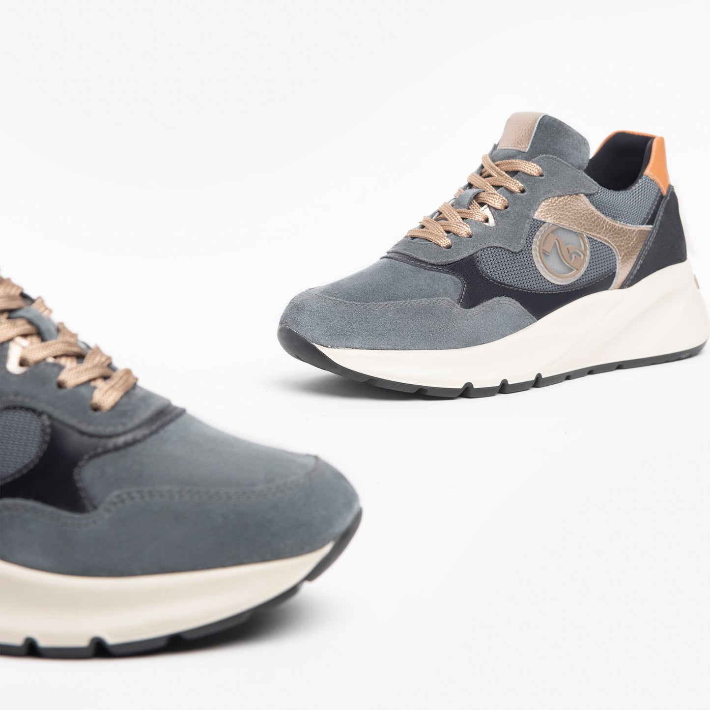 Blauwe Glendale-sneakers