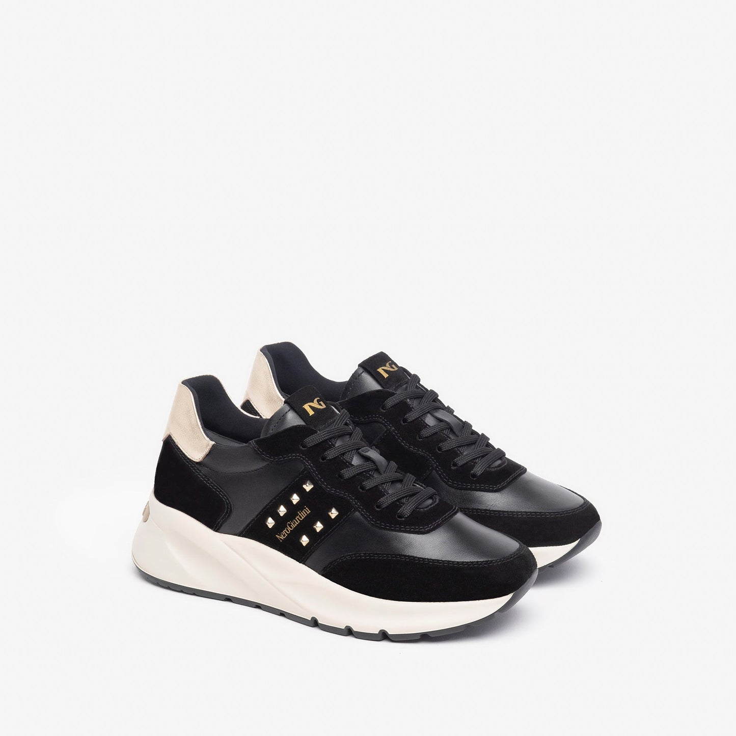 Schwarze Splendor-Sneaker