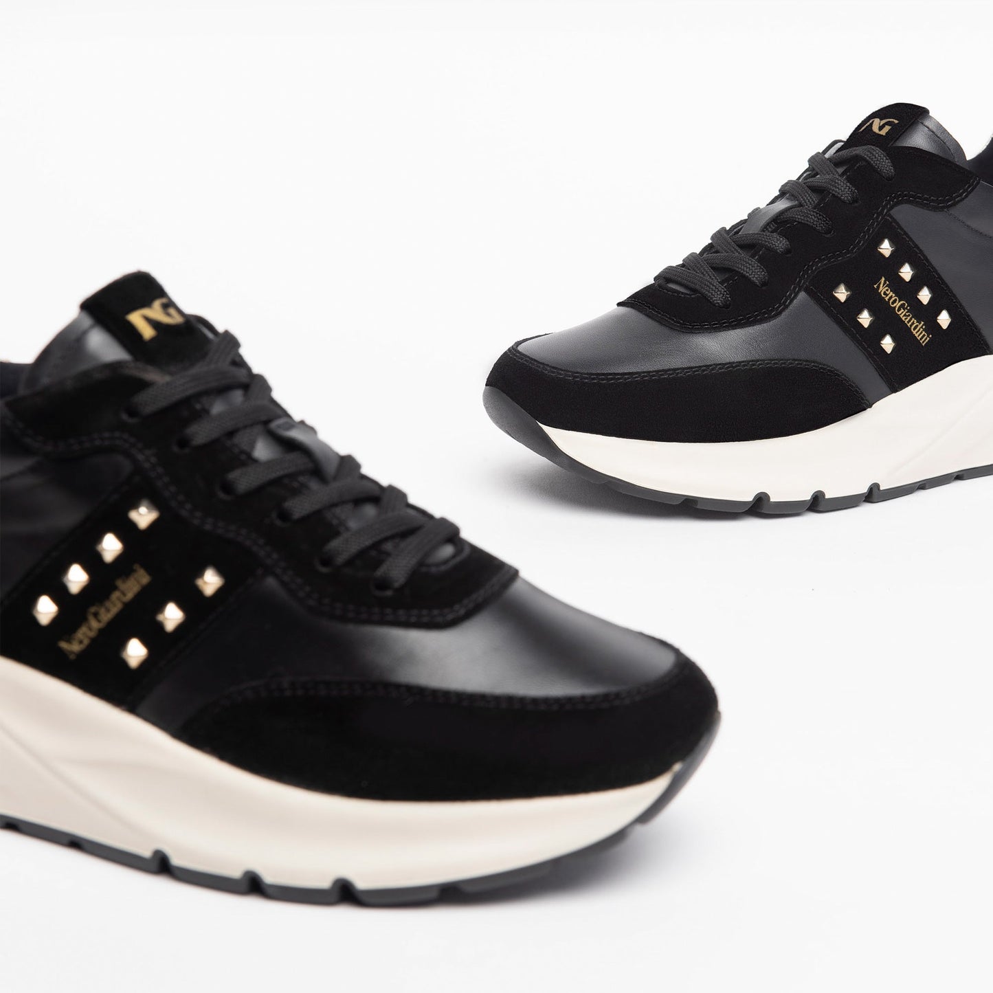 Schwarze Splendor-Sneaker