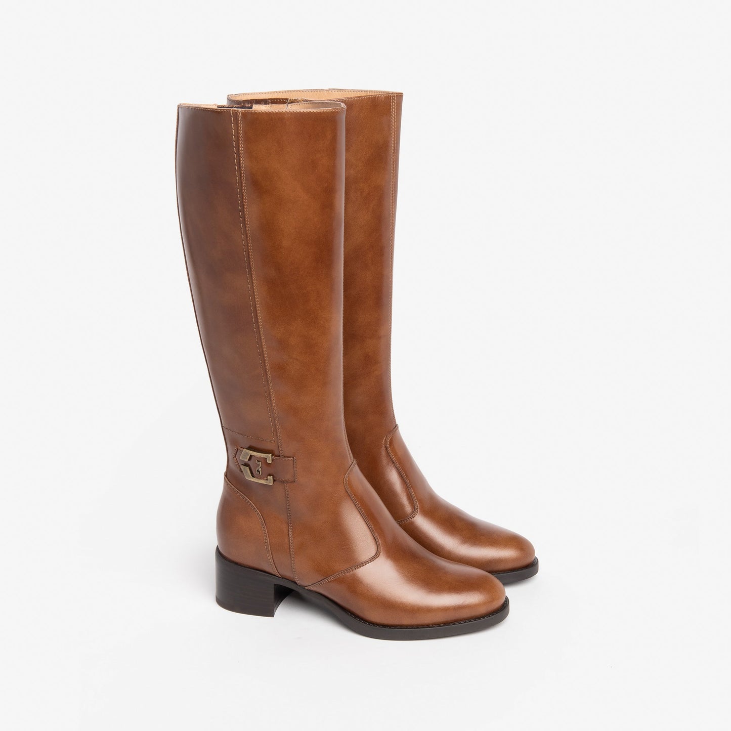 Braune Persica-Stiefel
