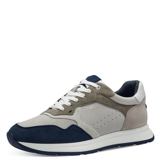 Baskets Loevan Bleues Article 13602 Magasin Chaussures Tamaris Hommes Belgique Nouvelle Collection Printemps été 2024