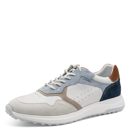 Baskets Pirée Bleues Article 13623 Chaussures hommes marque tamaris Nouvelle Collection Printemps/été 2026 Chaussures Jeanmart Magasins Belgique Liege Grivegnée Ans Namur Eupen