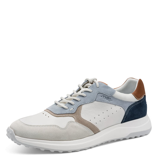 Baskets Pirée Bleues Article 13623 Chaussures hommes marque tamaris Nouvelle Collection Printemps/été 2026 Chaussures Jeanmart Magasins Belgique Liege Grivegnée Ans Namur Eupen
