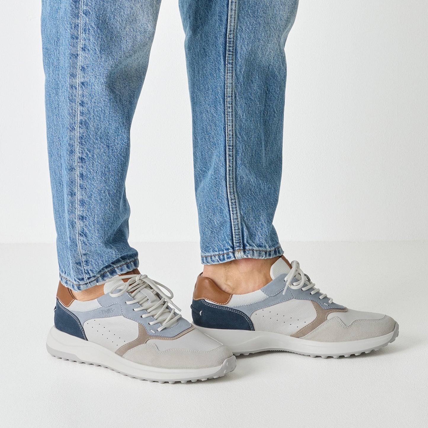 Pireaus blauwe sneakers