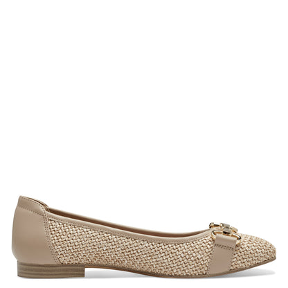 Beige Houston-ballerina's