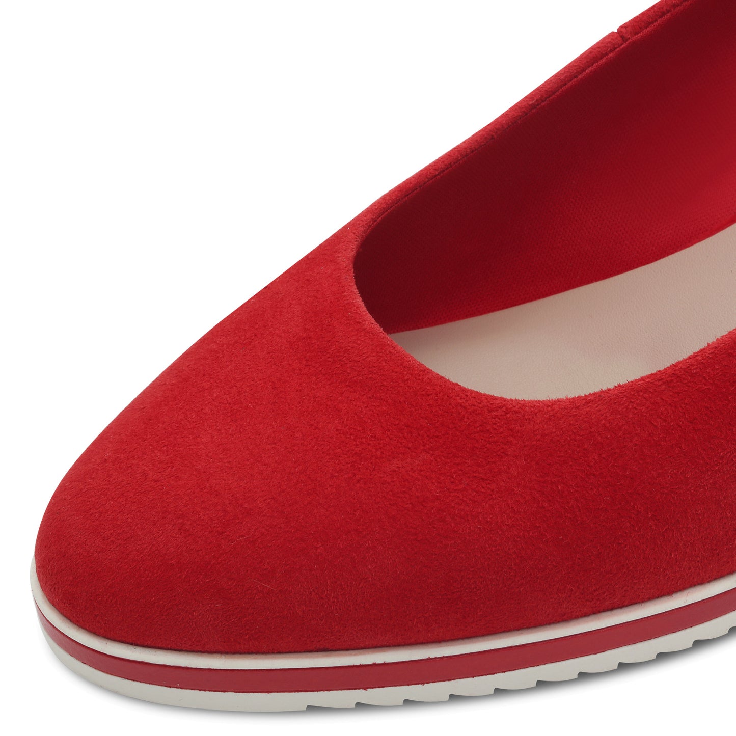 Rote Illéna Ballerinas