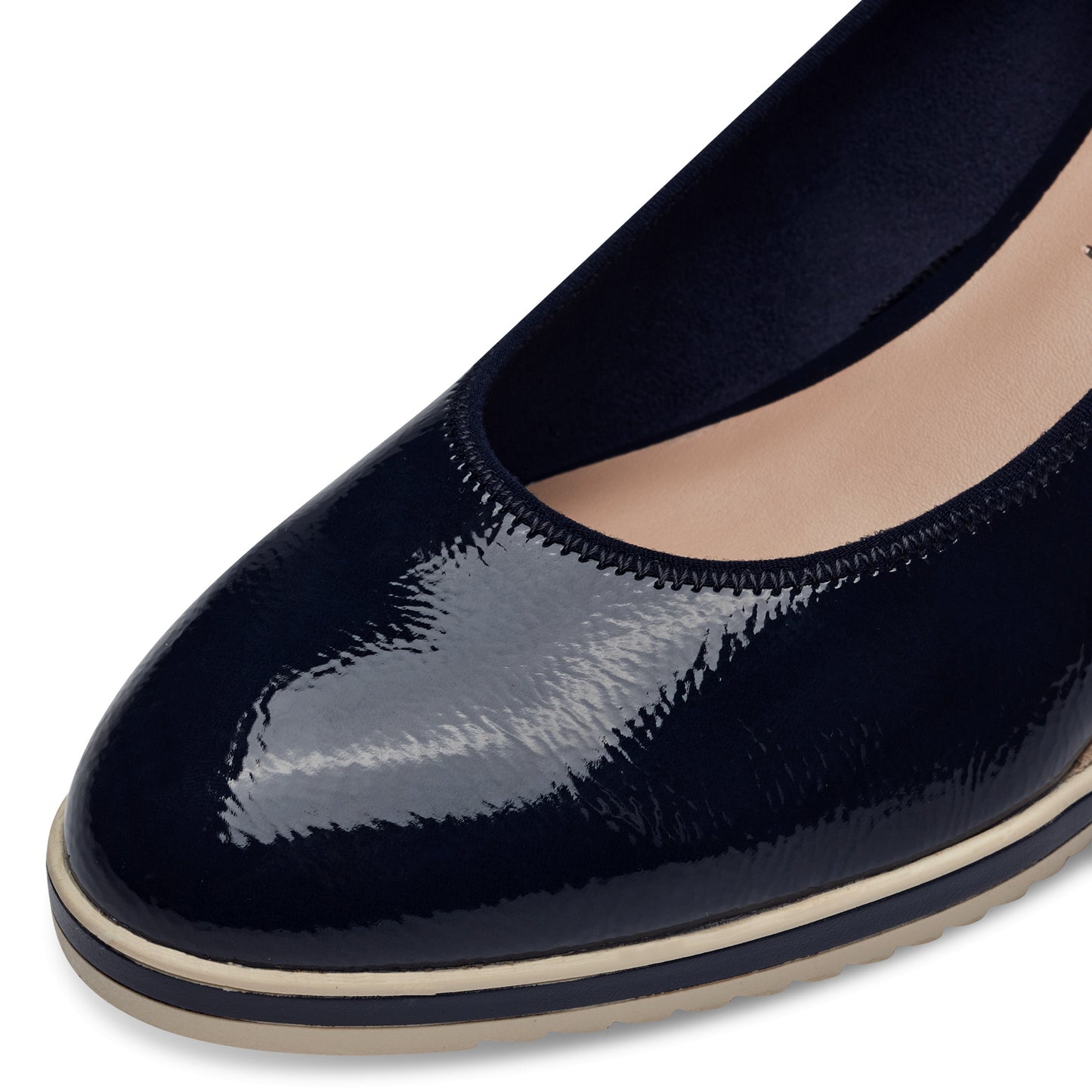 Illéna Blaue Ballerinas