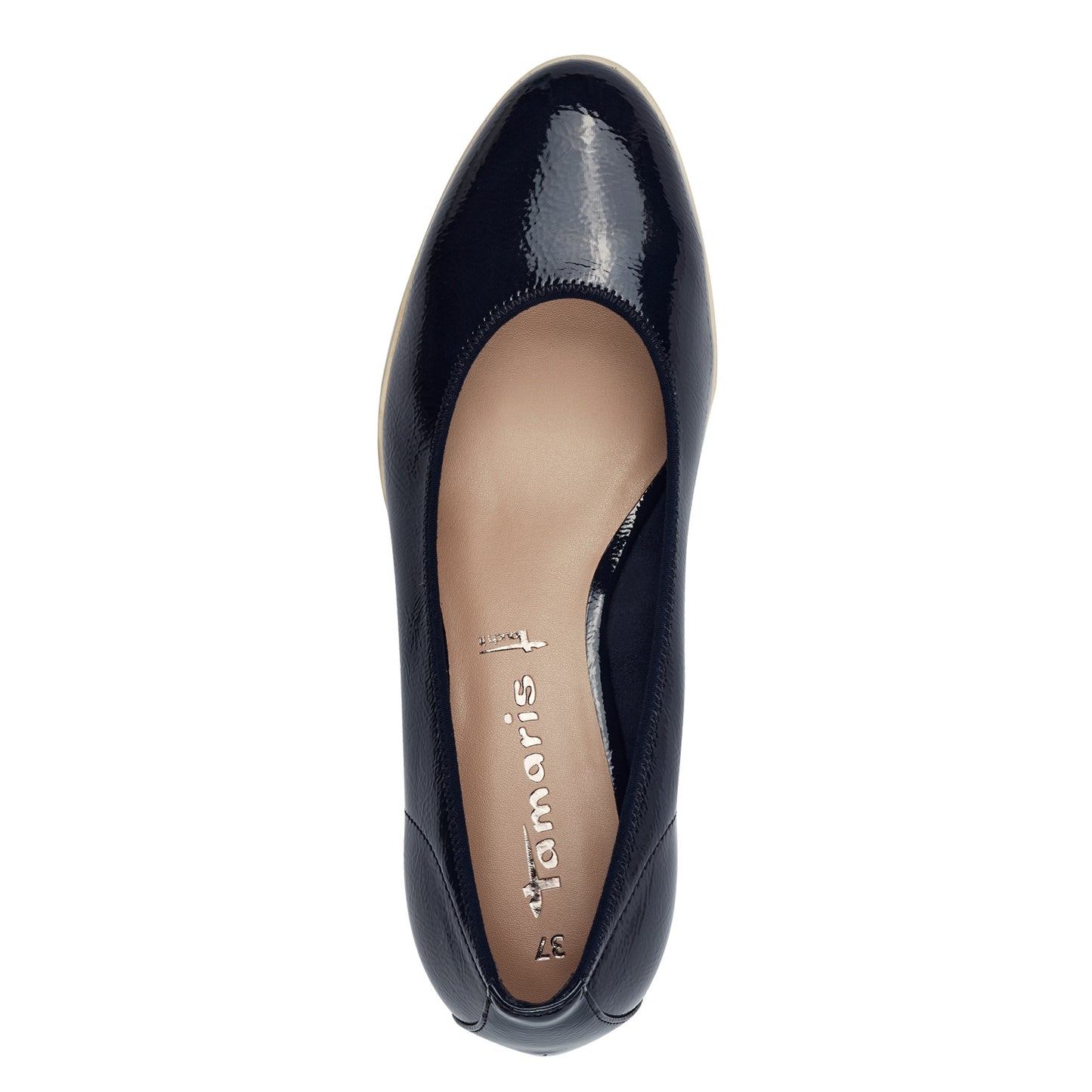 Illéna Blaue Ballerinas