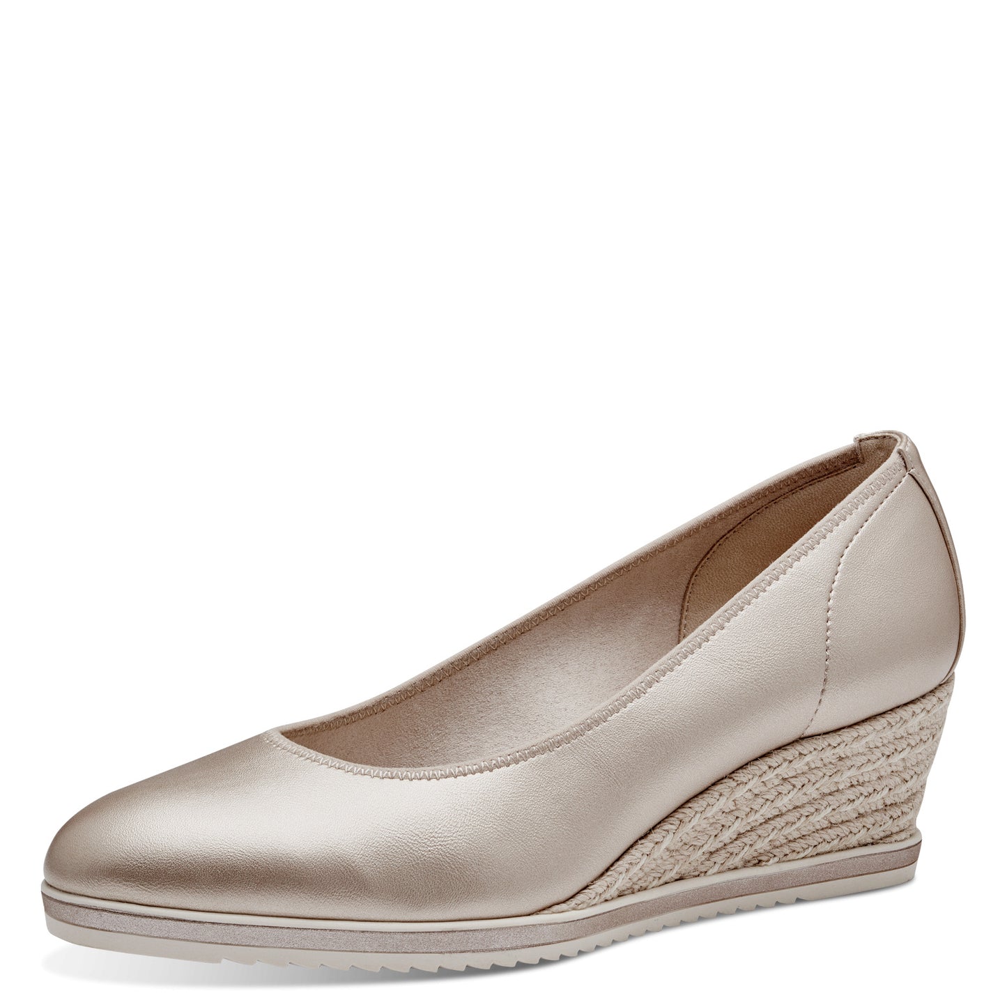 Ballerines Illéna Dorés Chaussures femmes tamaris Nouvelle Collection Printemps/été 2025 Chaussures Jeanmart Magasins Belgique Liege Grivegnée Ans Namur
