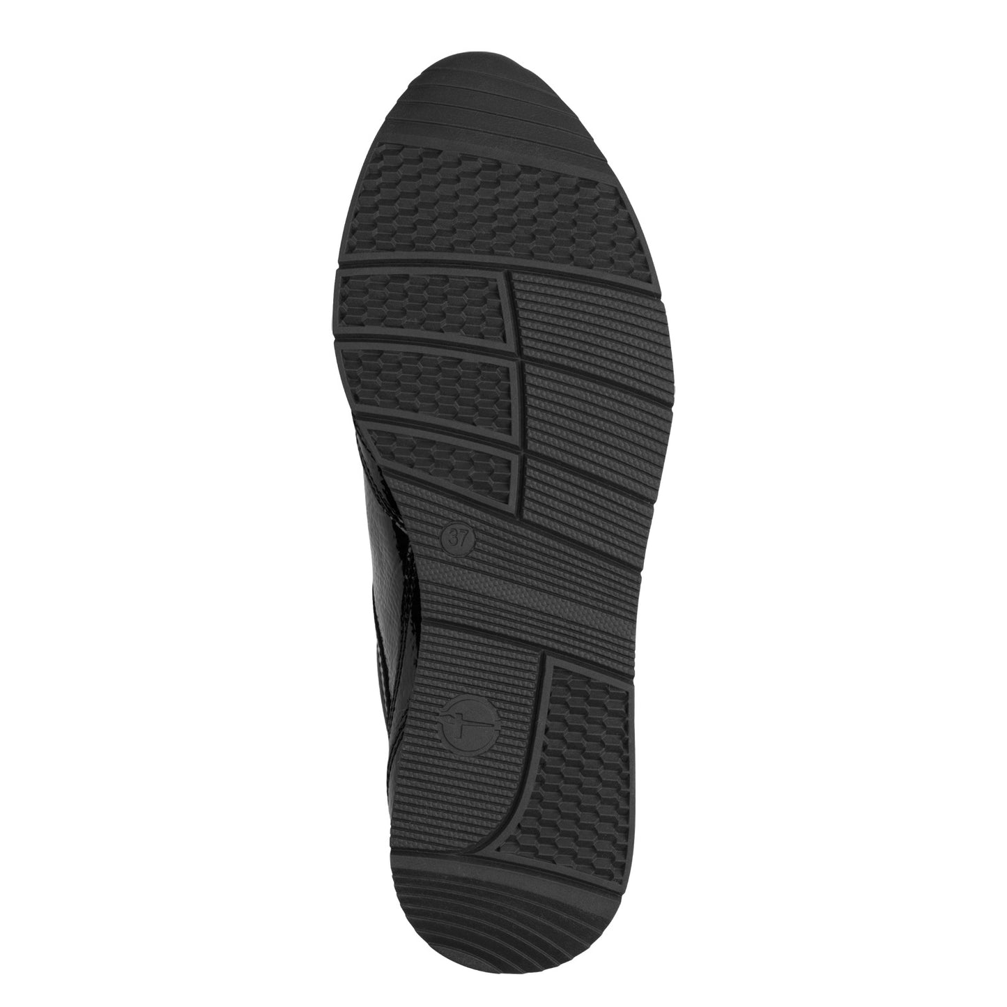 Zwarte lak Anchorage sneakers 