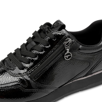 Zwarte lak Anchorage sneakers 