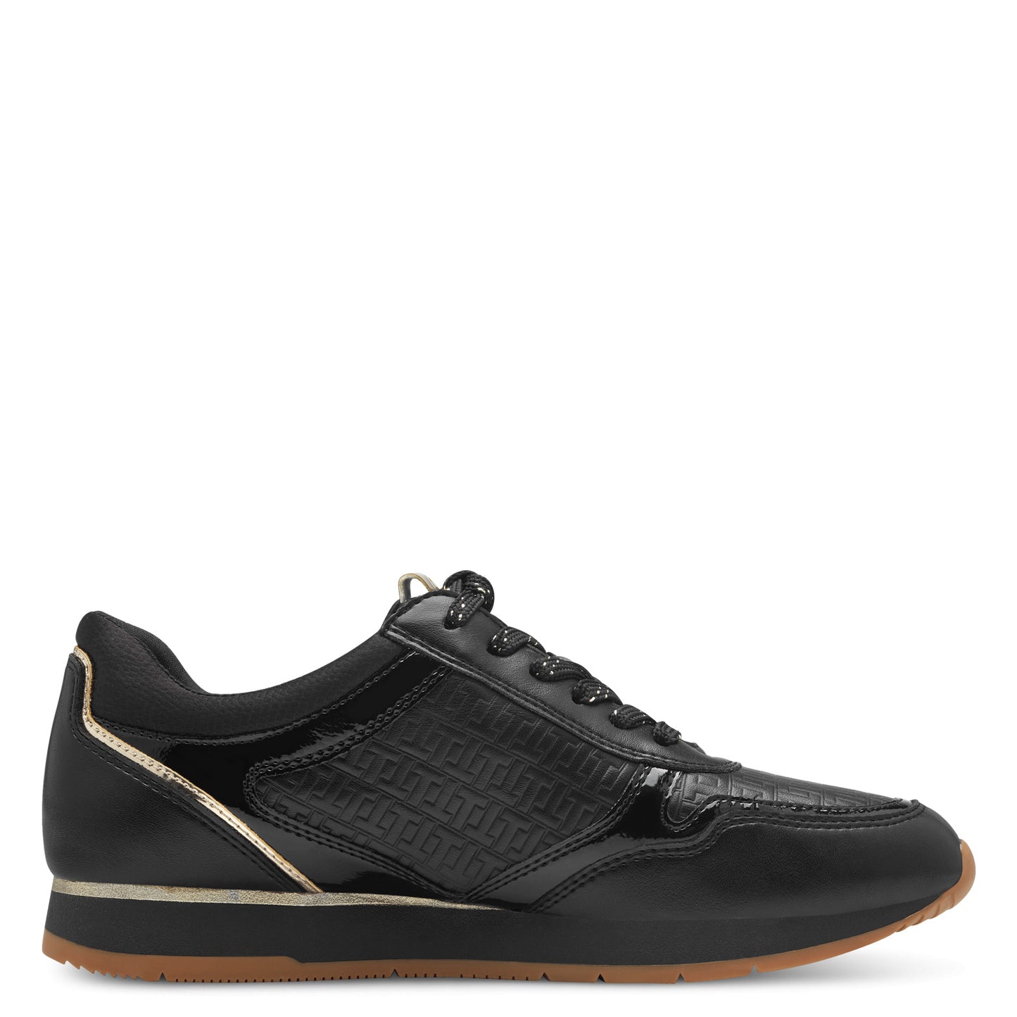Gecombineerde zwarte Anchorage-sneakers