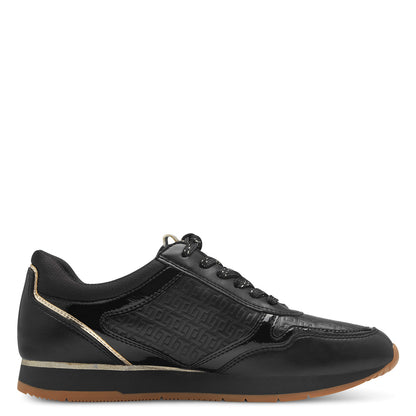 Gecombineerde zwarte Anchorage-sneakers