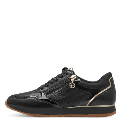 Gecombineerde zwarte Anchorage-sneakers